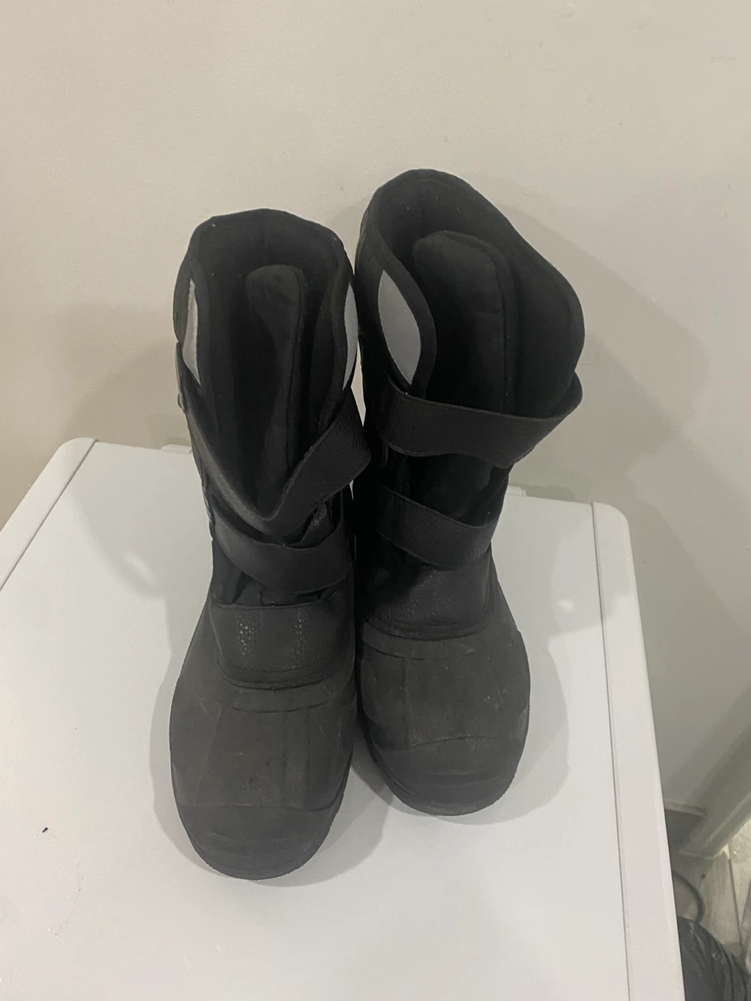 Black Winter Boots Size 11 - photo 3
