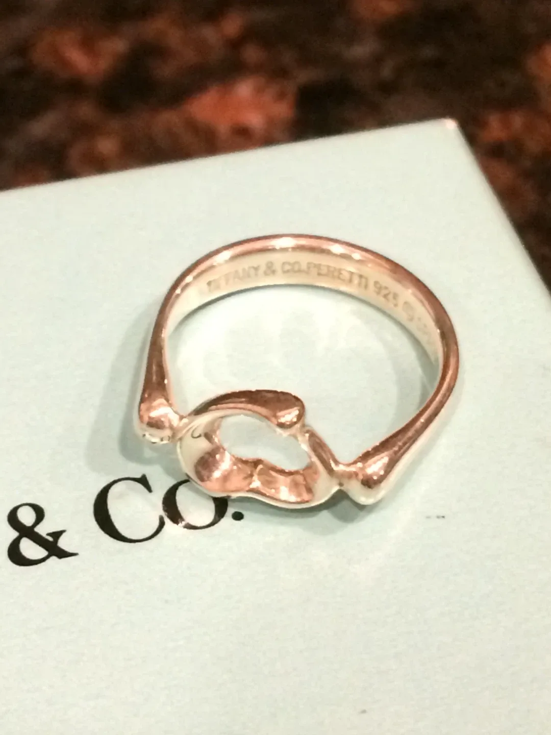 *** Tiffany&Co. Open Heart ring (#5) image indicator(3)