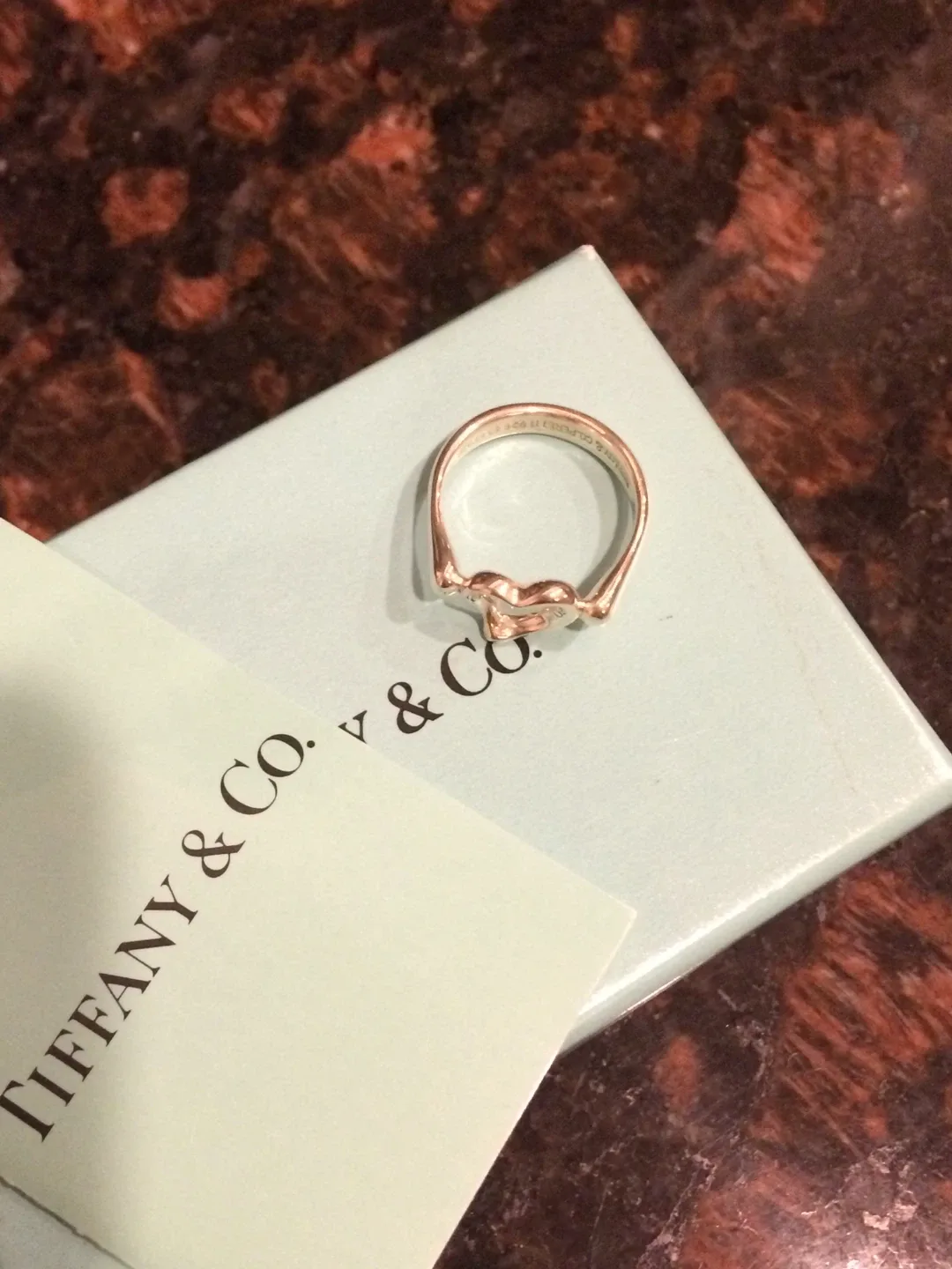 *** Tiffany&Co. Open Heart ring (#5) image indicator(2)