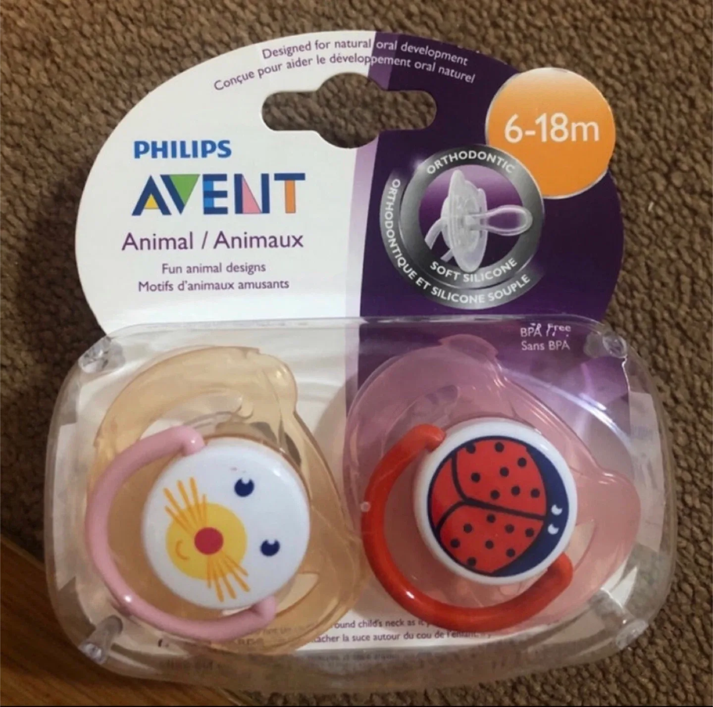 Philips Avent Bottles & Pacifiers (1m+ & 6-18m)