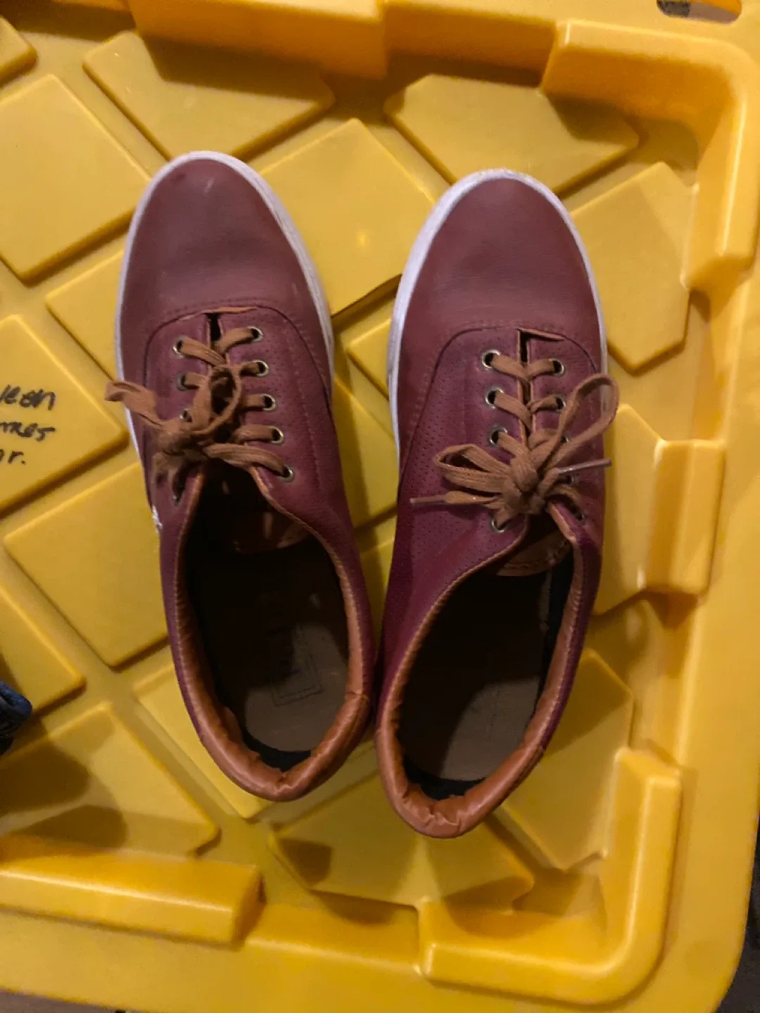 Burgundy Casual Shoes