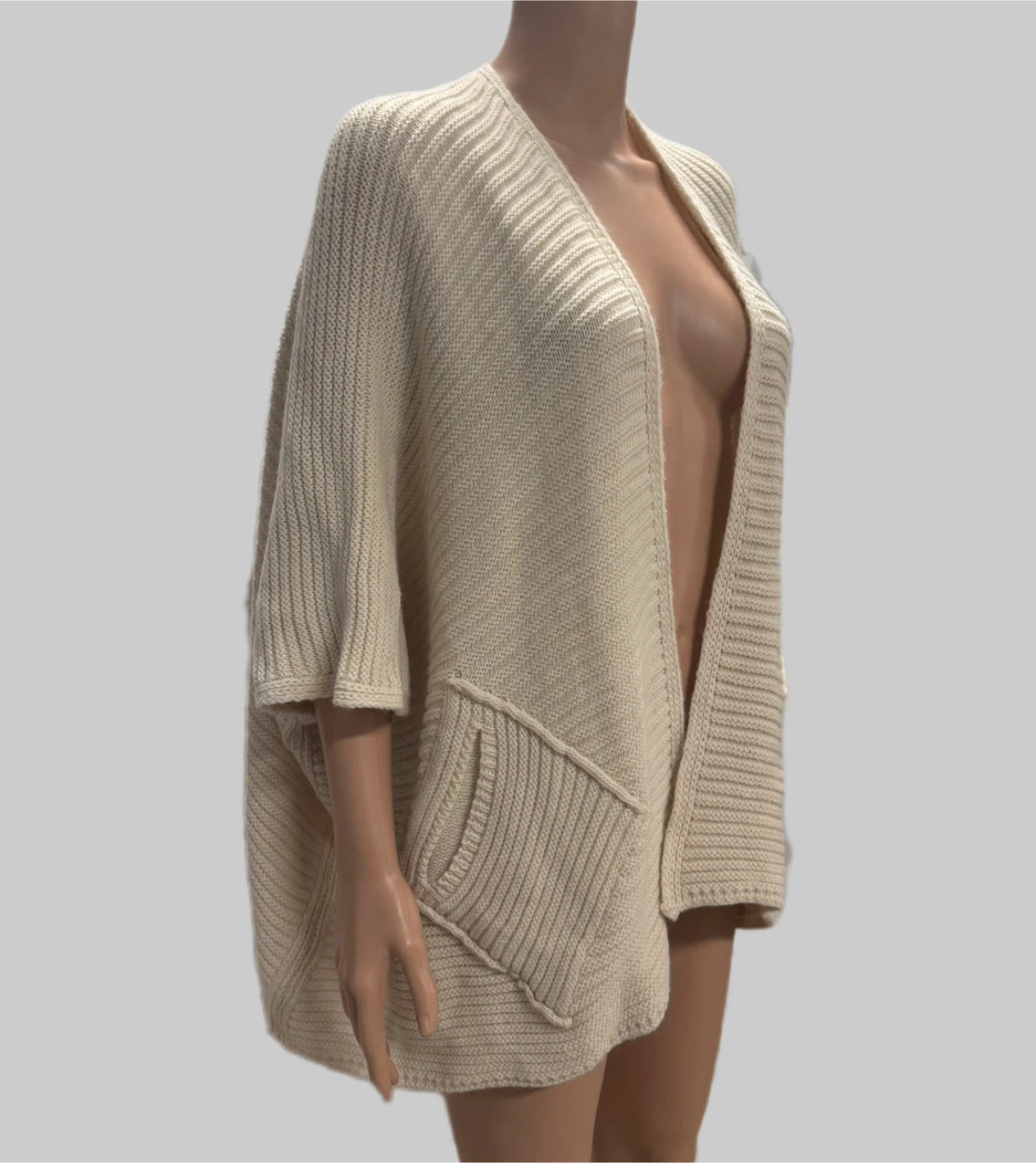 Cocogió Made in Italy Ivory Knit – One Size New With Tags - photo 2