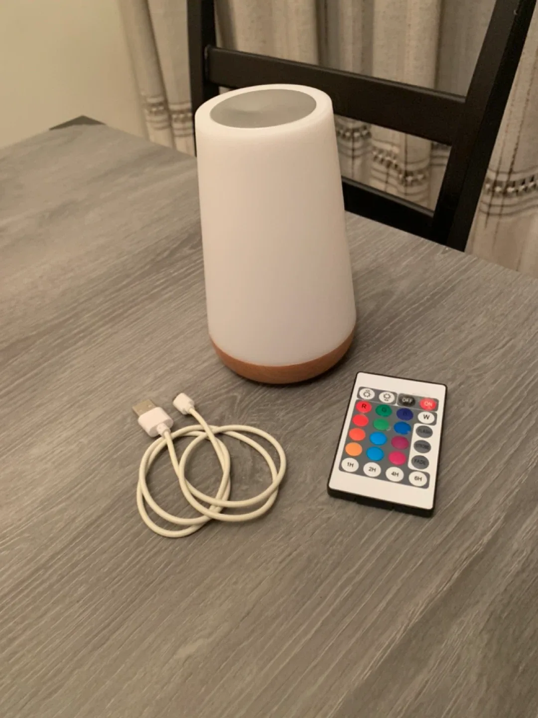 Colour Changing Table Lamp with remote