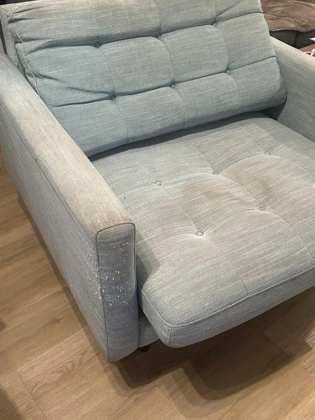 Urban Barn Armchair - Light Blue image indicator(6)