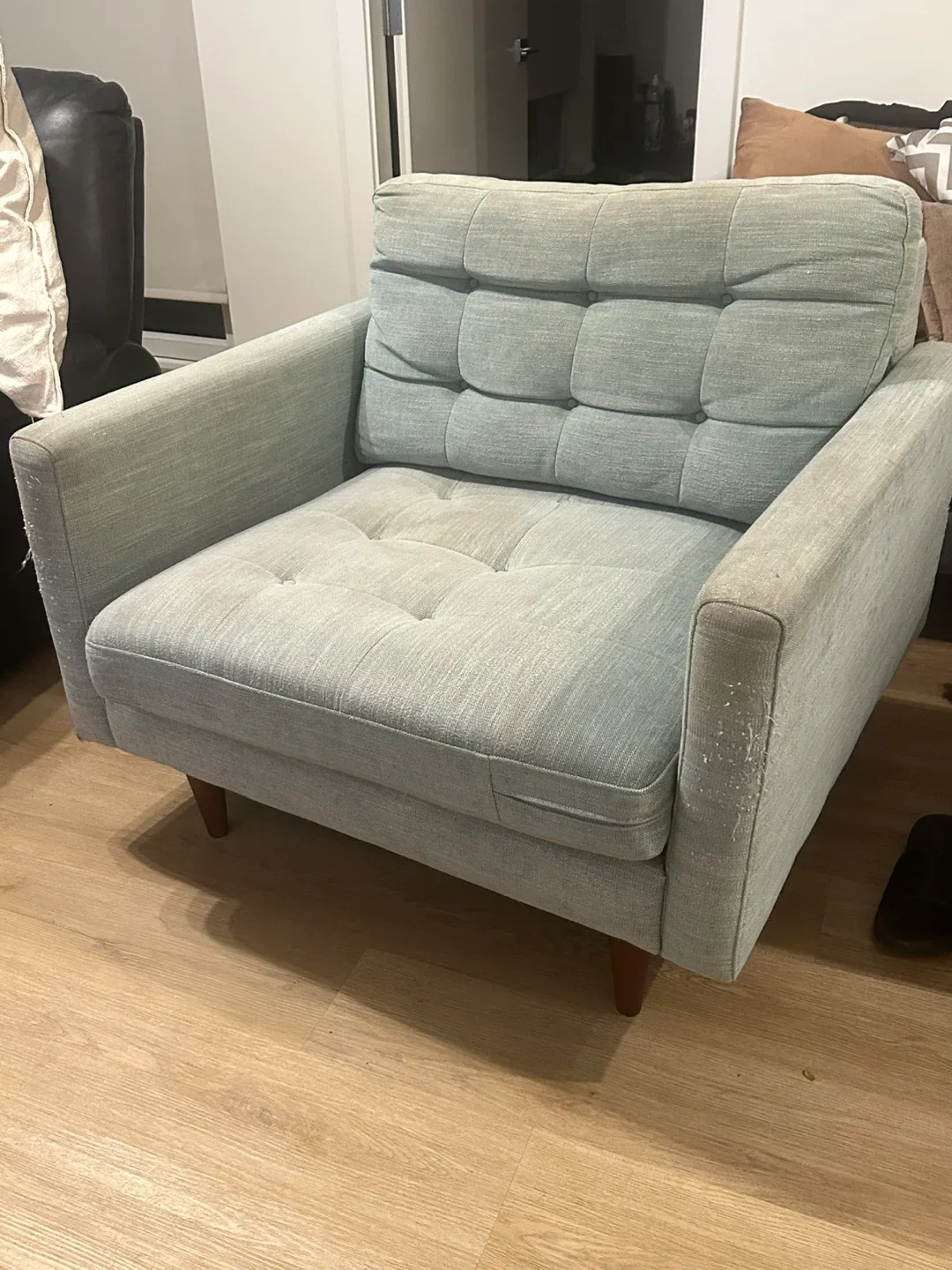Urban Barn Armchair - Light Blue