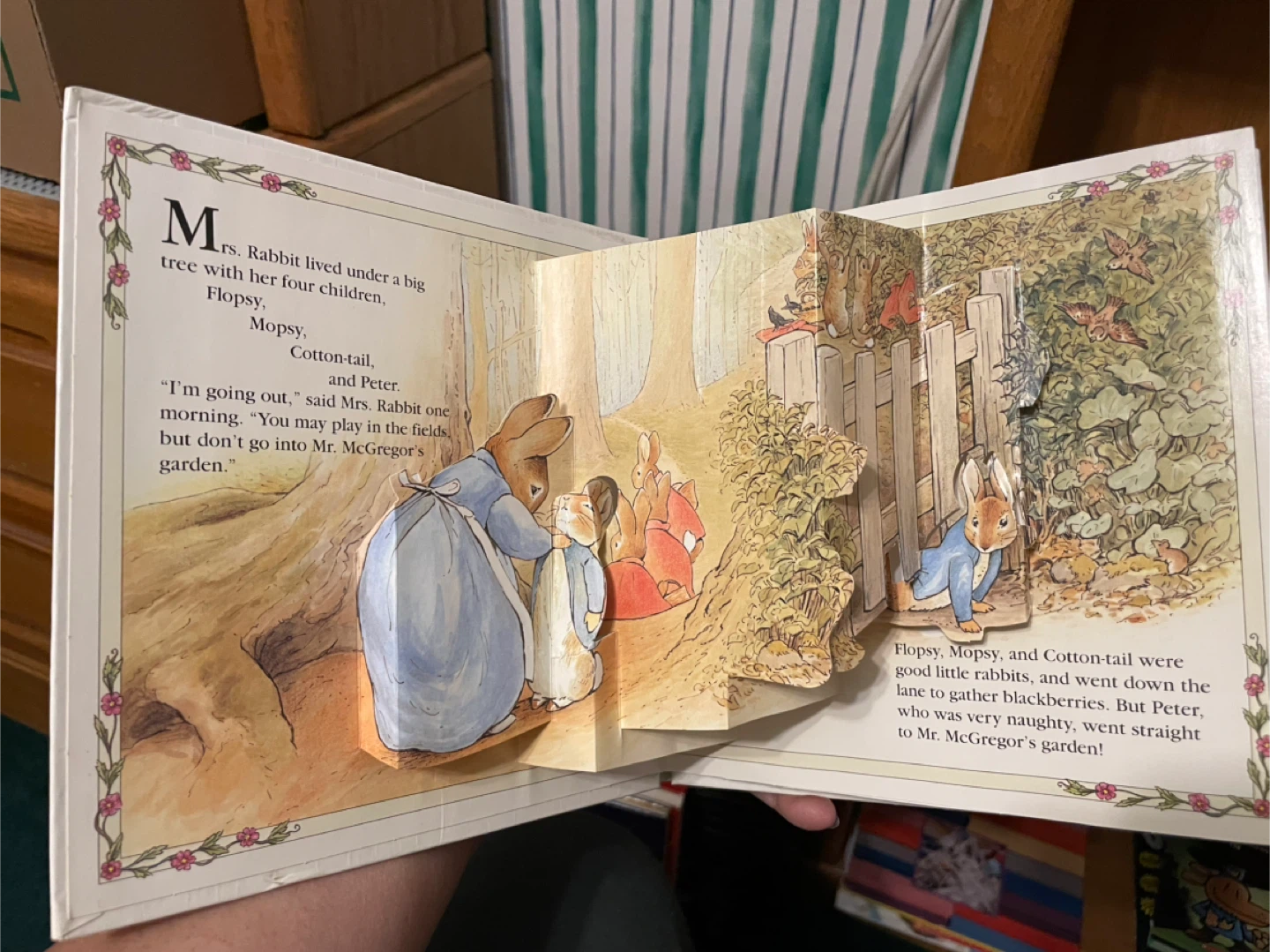The Tale of Peter Rabbit Pop-Up Book - photo 2