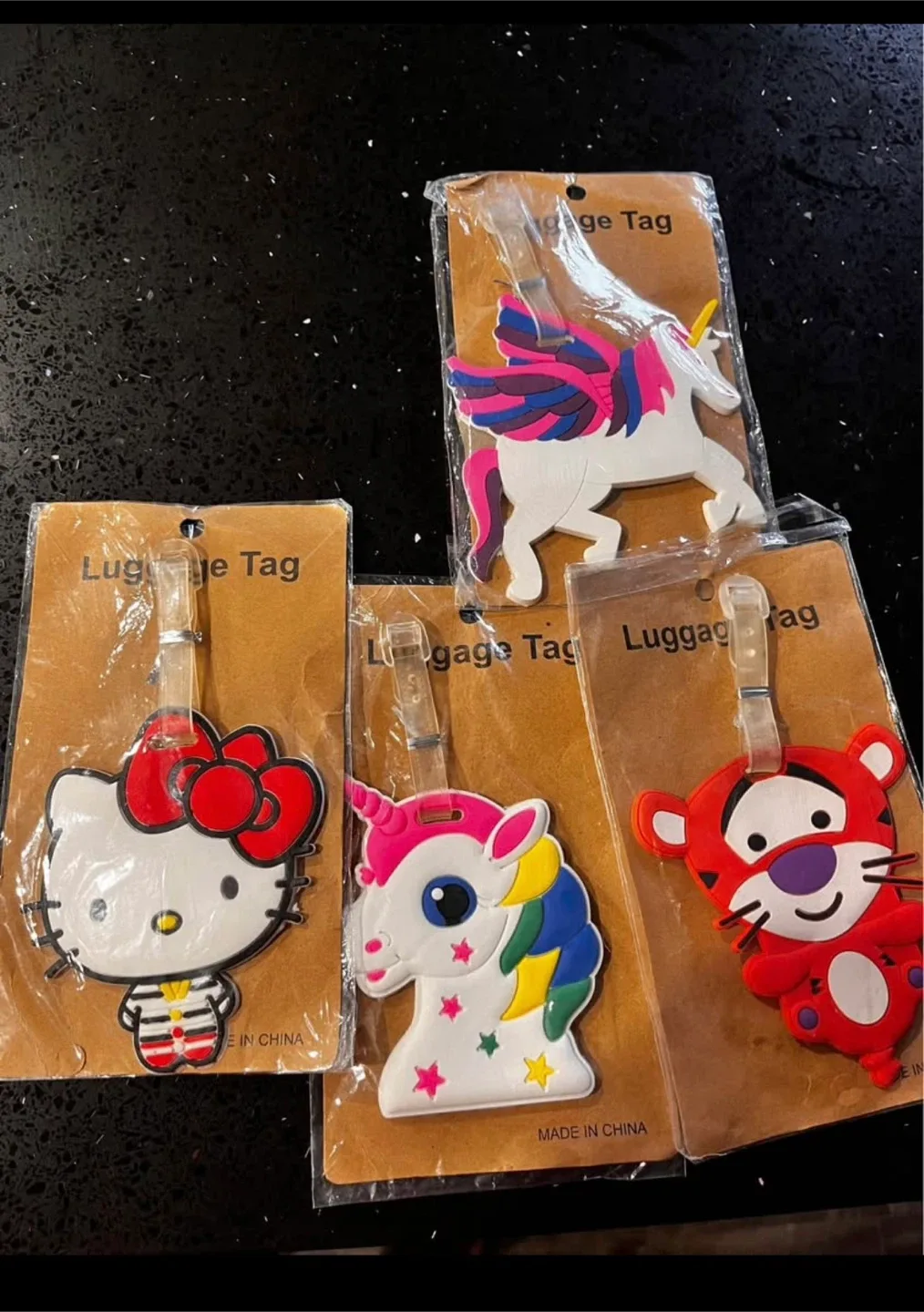 Cute Character Luggage Tags - New!