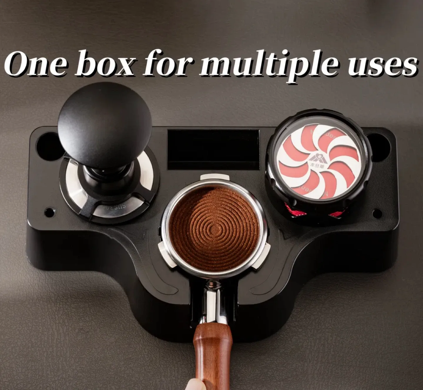 Espresso Coffee Tamper Station image indicator(2)