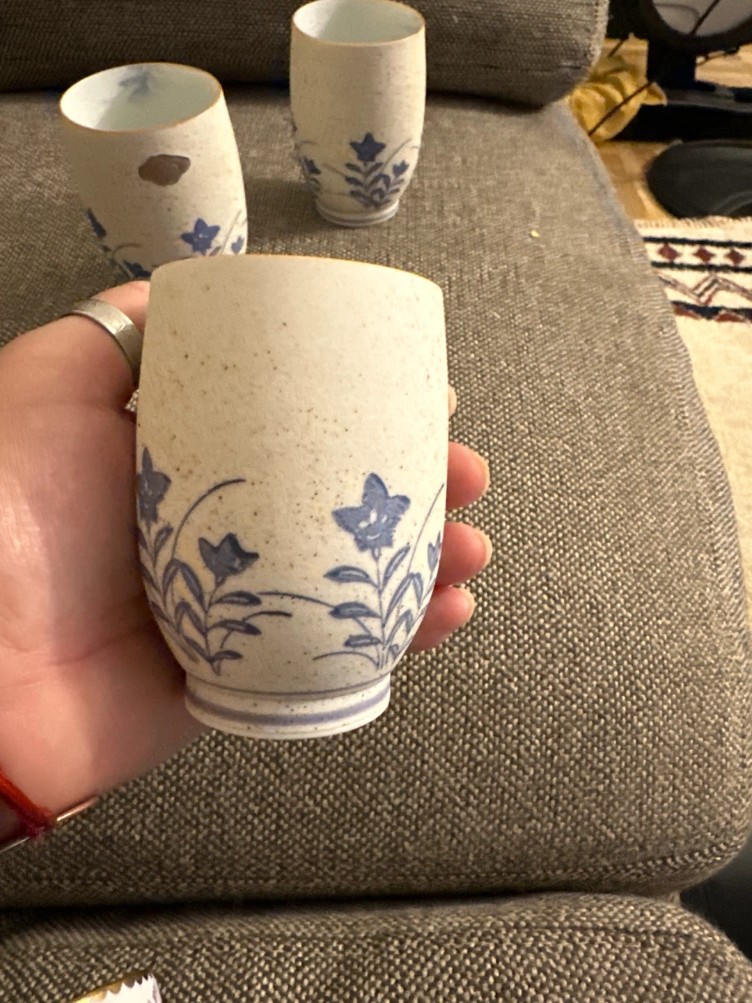 Japanese Tea Cups - Set of 3 - photo 3