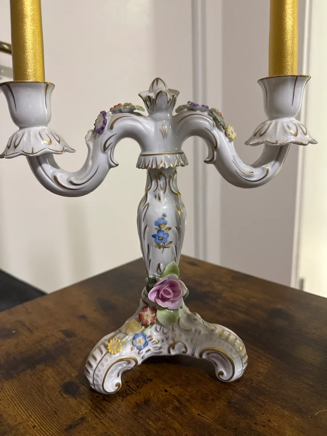 Vintage Schumann Arzberg Germany Candelabra image indicator(3)