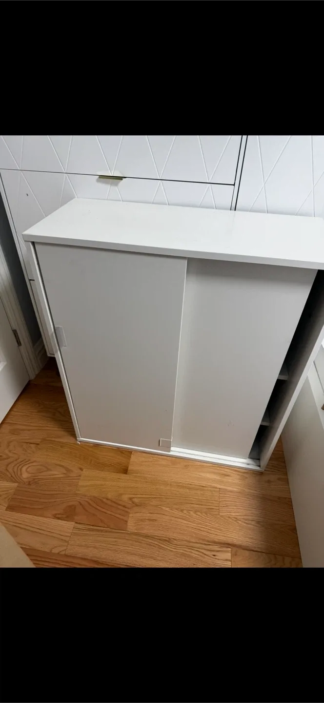 IKEA MACKAPÄR Shoe Cabinet/Storage, White image indicator(4)