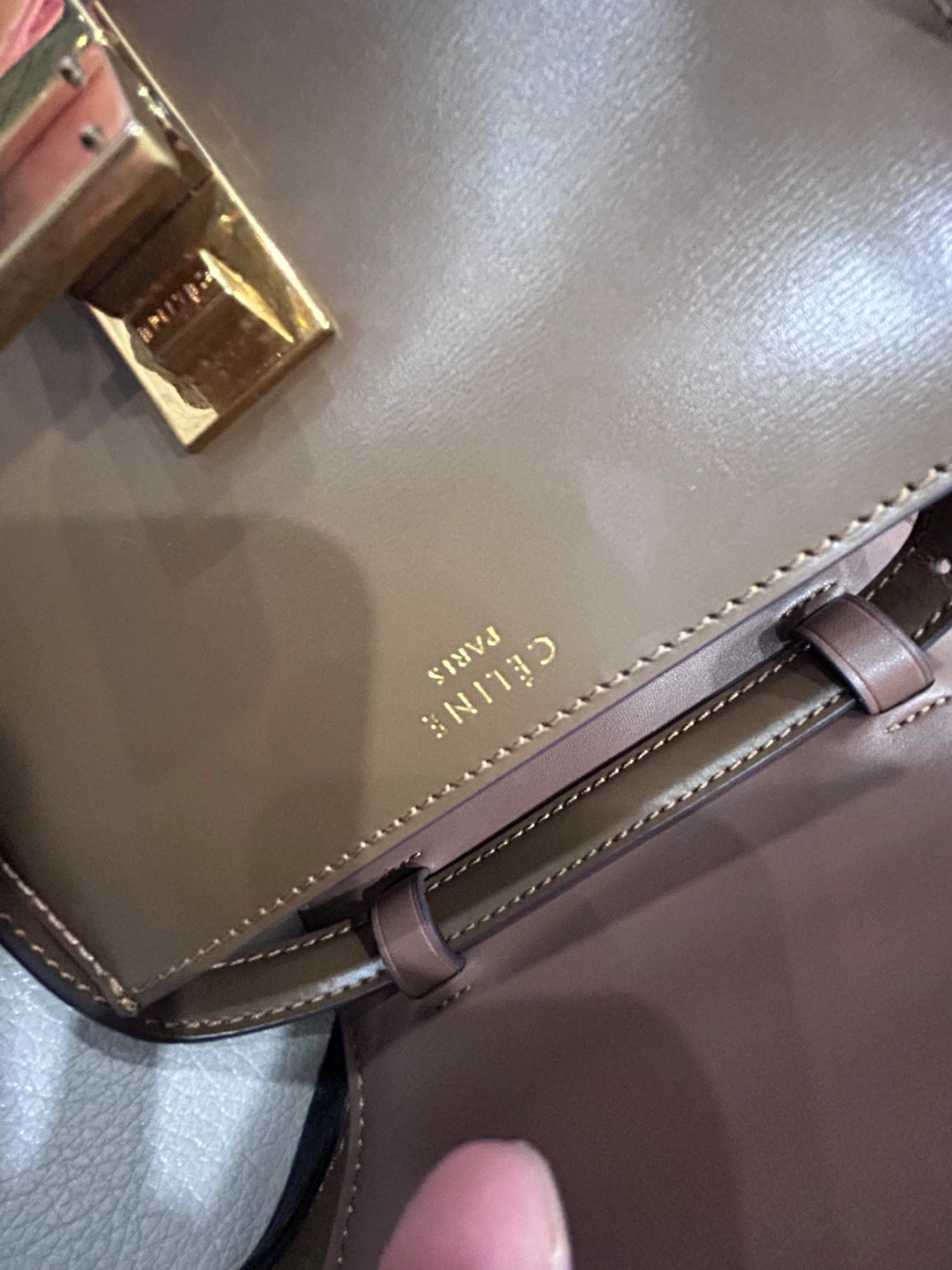 Celine brown Leather Shoulder Bag - photo 4