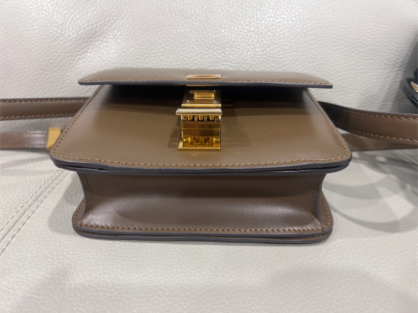 Celine brown Leather Shoulder Bag - photo 5