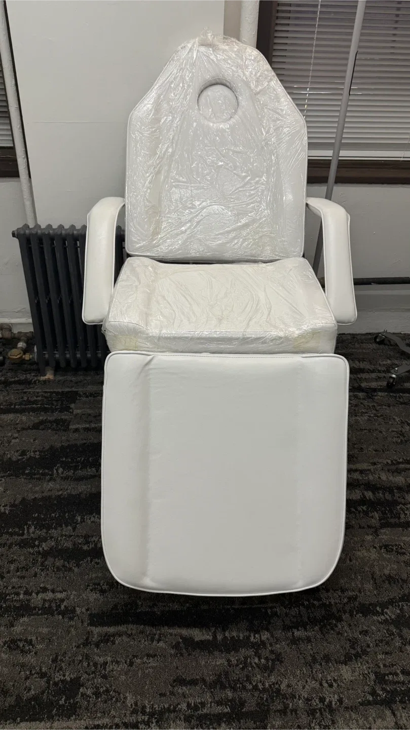 White Esthetician Bed/Chair image indicator(2)