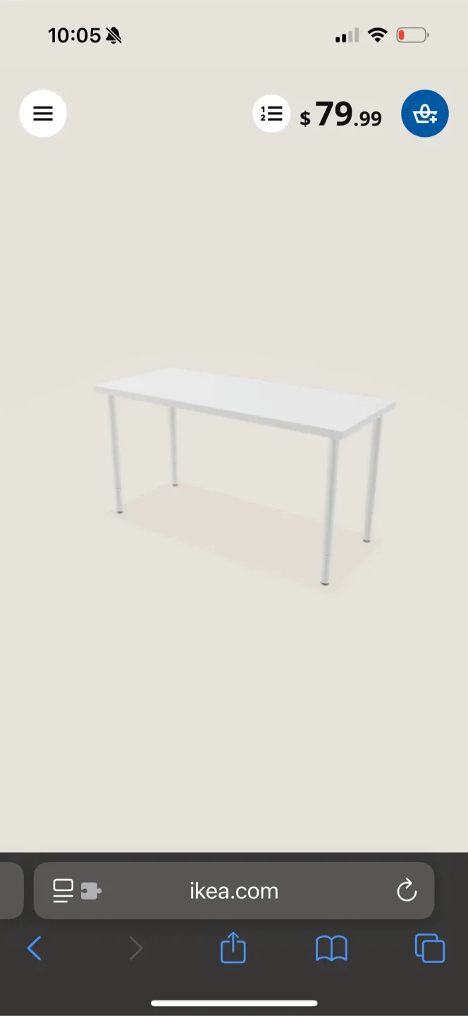 IKEA White Desk image indicator(3)