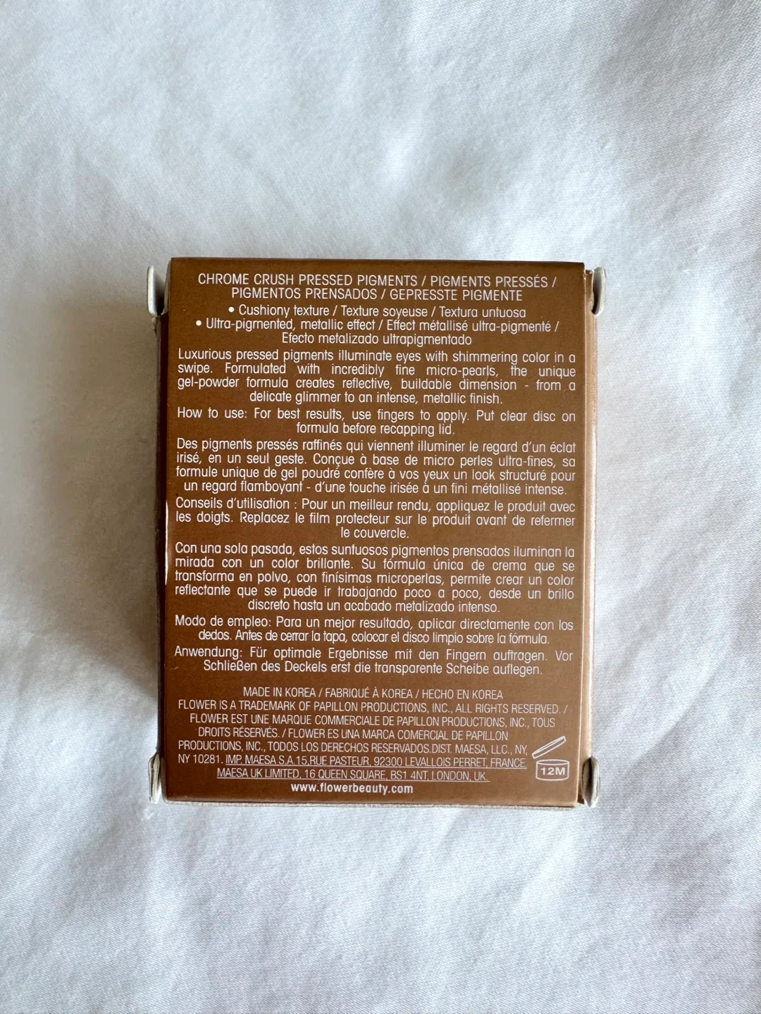 Flower Beauty Chrome Crush Pressed Pigment - Quartz image indicator(3)