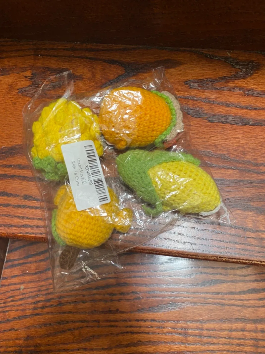 Crochet Positive Pineapple, Taco, Orange, Corn image indicator(8)