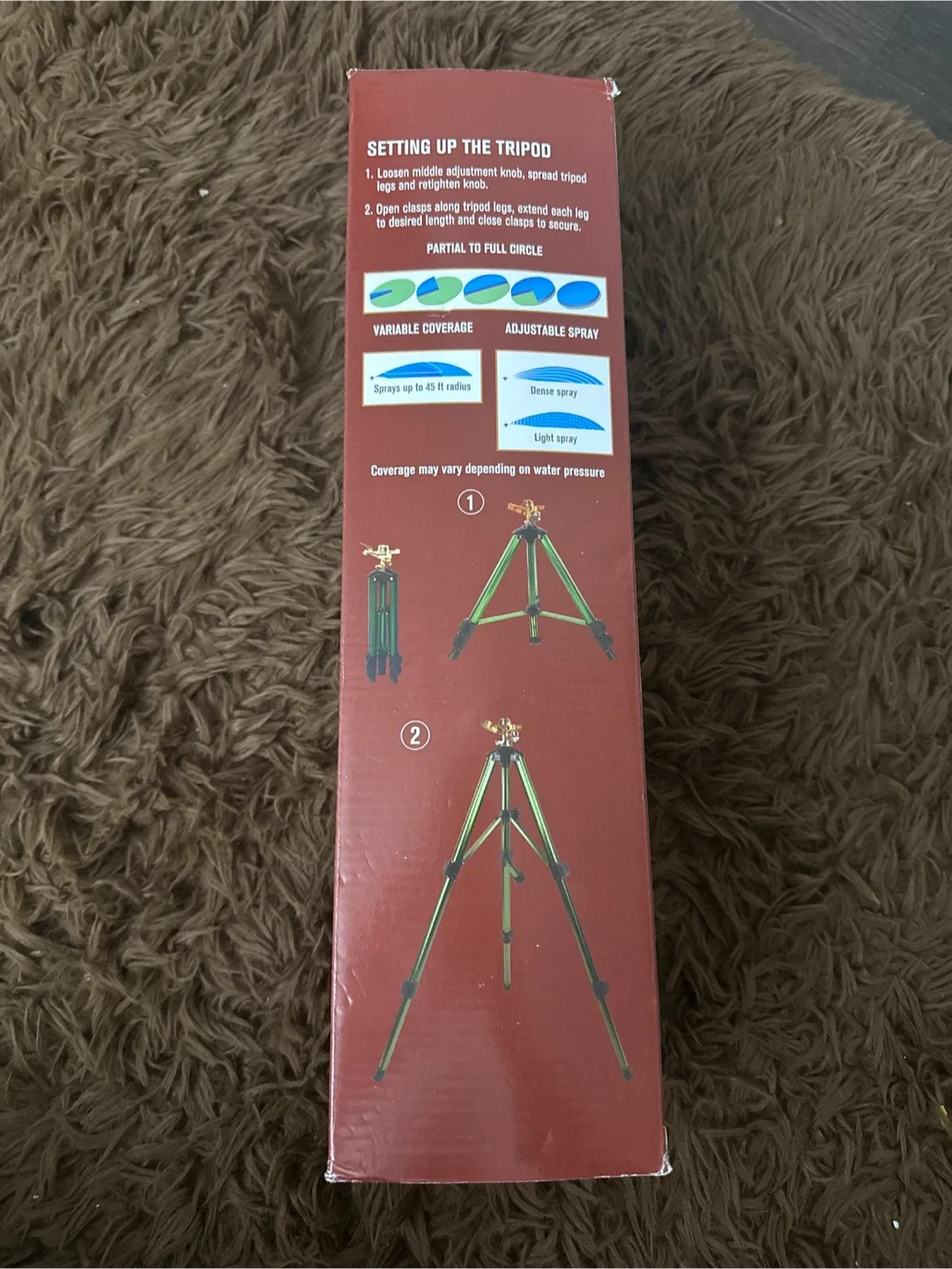 Impact Sprinkler with Tripod Base