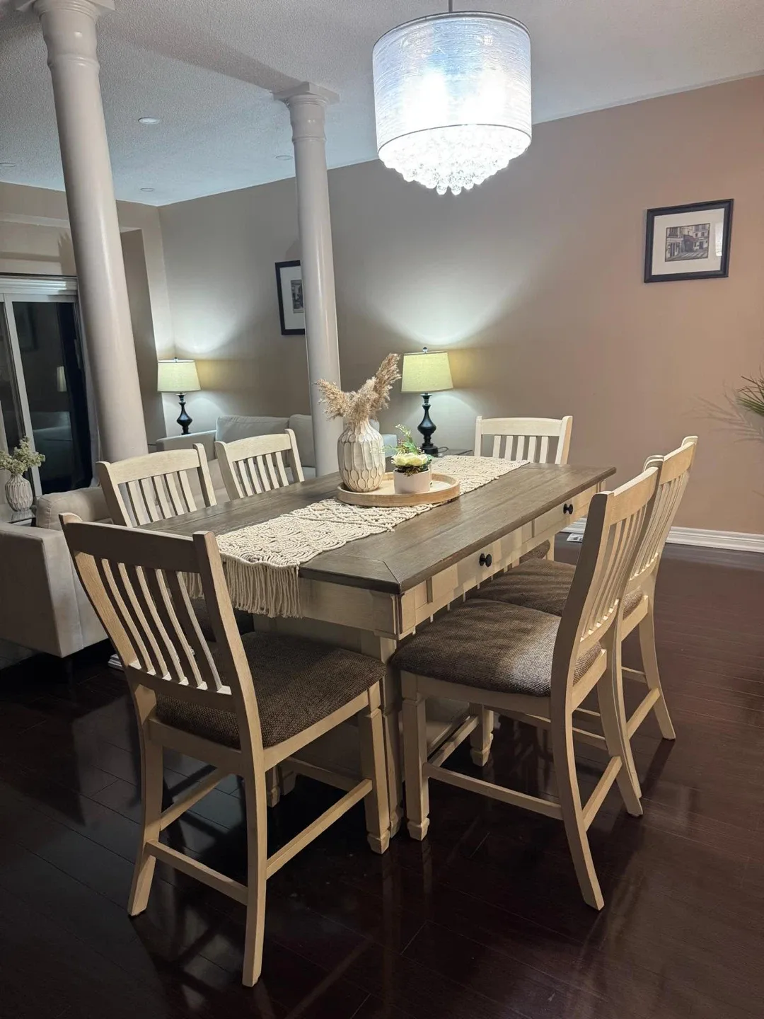 Dining Table with 6 Chairs