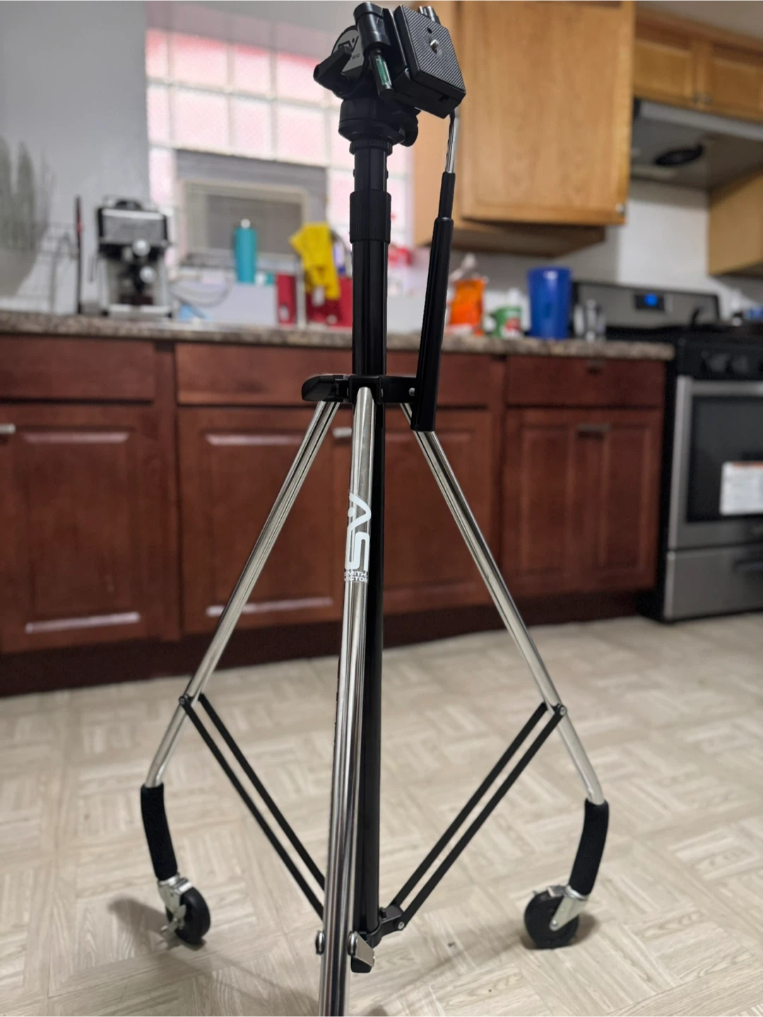 Tripod with Fluid Head Smith-Victor