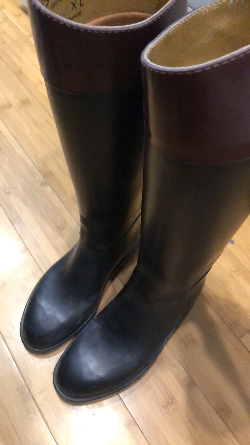 AIGLE racing boots made in France (size 38) image indicator(7)