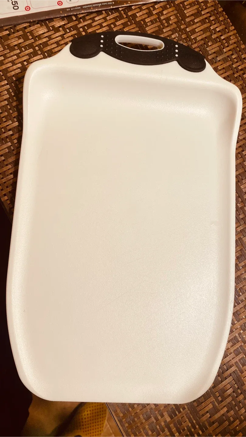 Dexas White Polyethylene Cutting Board