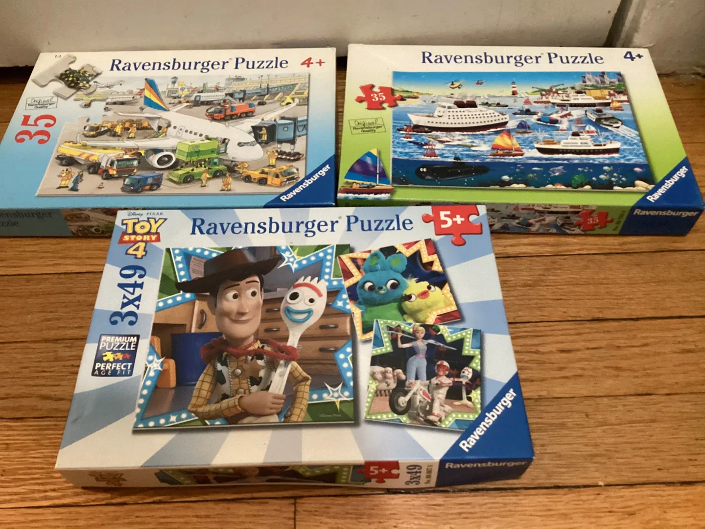 Five Ravensburger Puzzle Bundle - Toy Story & More!