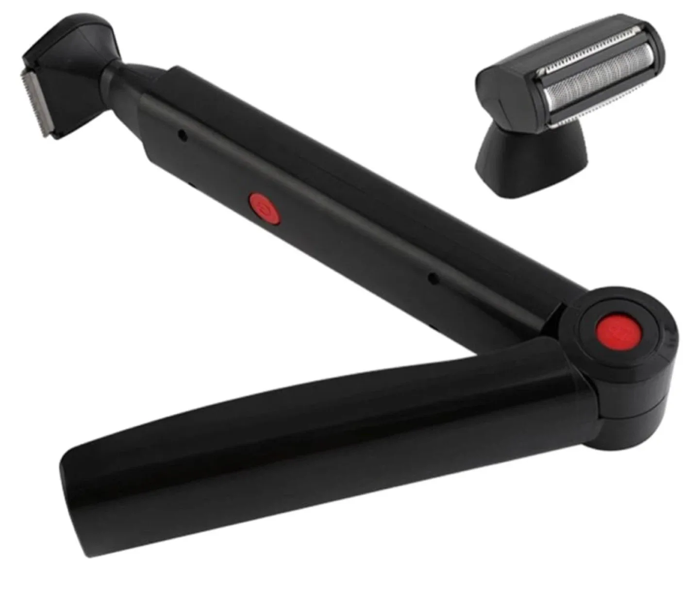 Electric Back Hair Shaver w/ Foldable Handle image indicator(9)