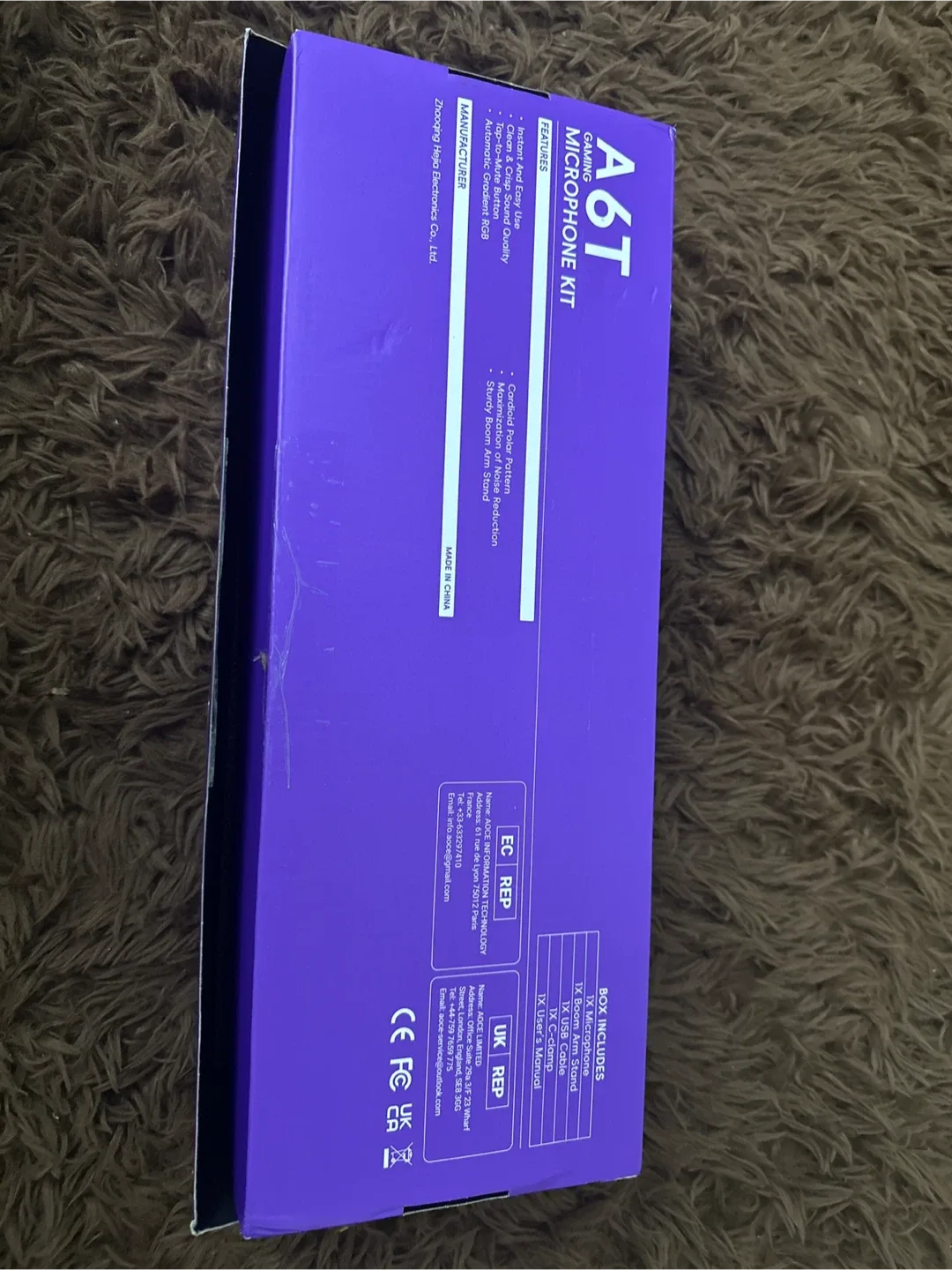 Fifine A6T Gaming Microphone Kit - New in box image indicator(4)