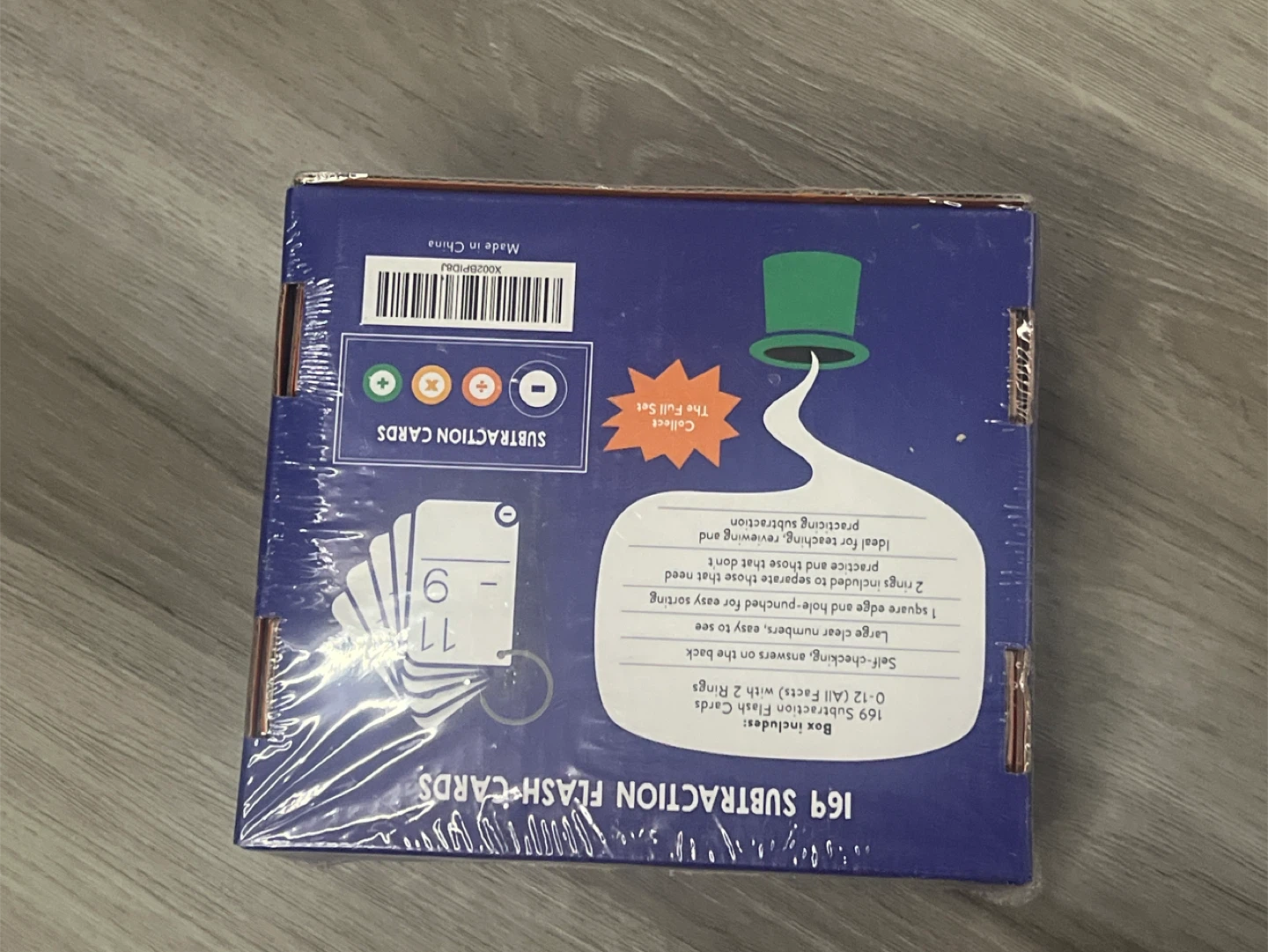 Magic Scholars Subtraction Flash Cards - New