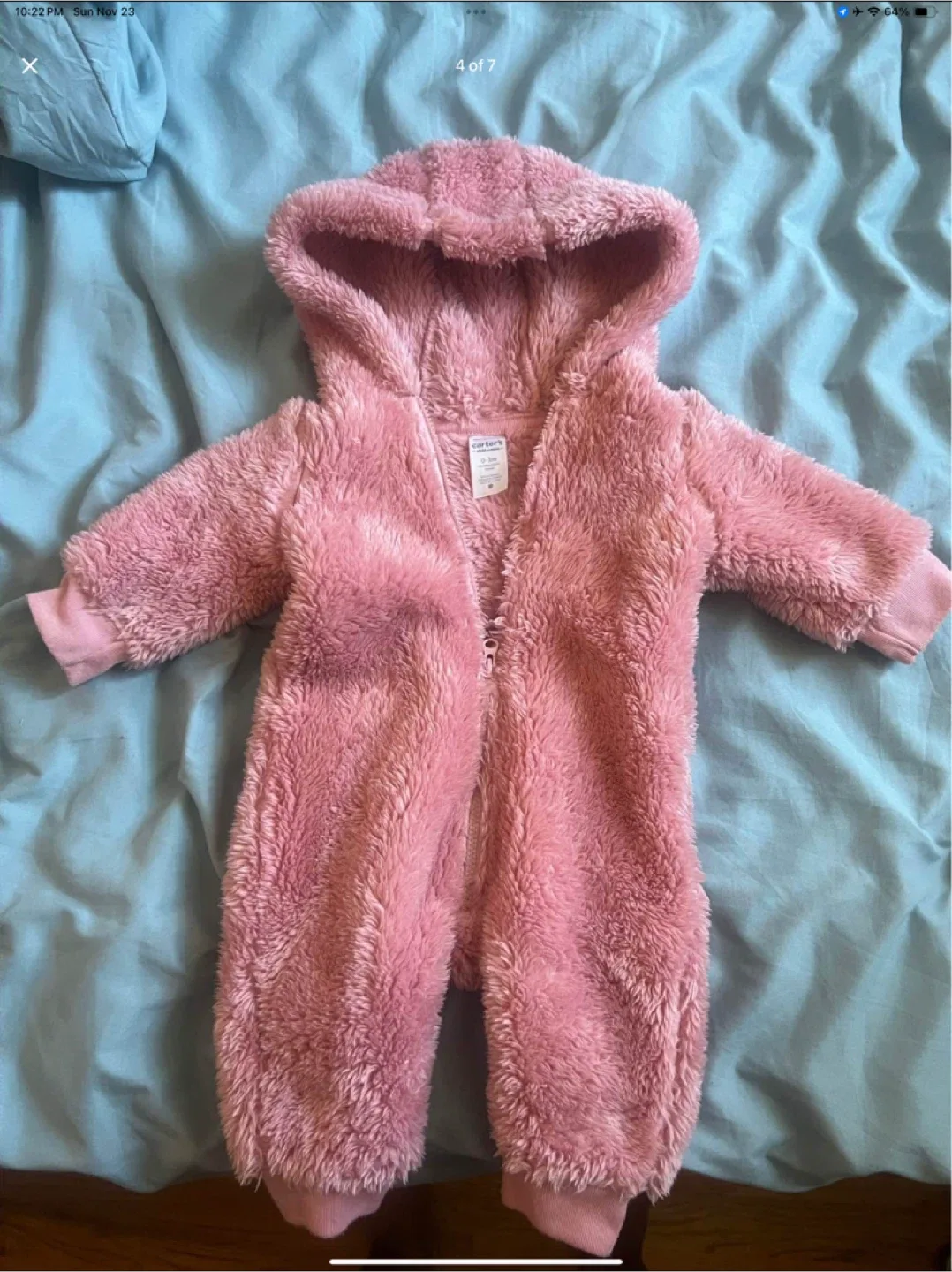 Carter's Baby Fleece Jumpsuits image indicator(4)