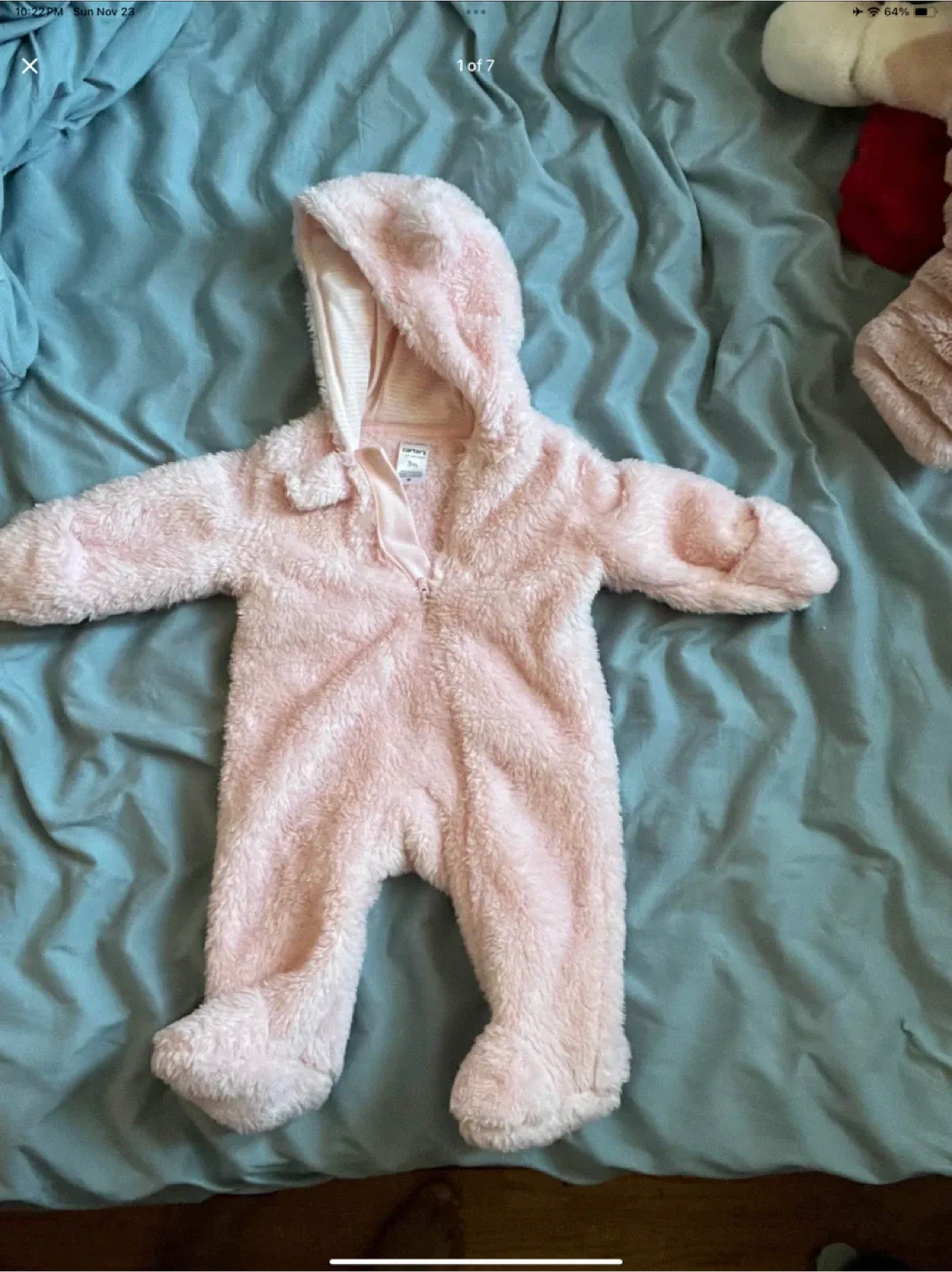 Carter's Baby Fleece Jumpsuits image indicator(7)