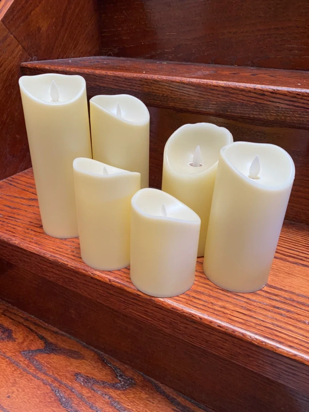 Set of 6 Flameless LED Candles image indicator(2)