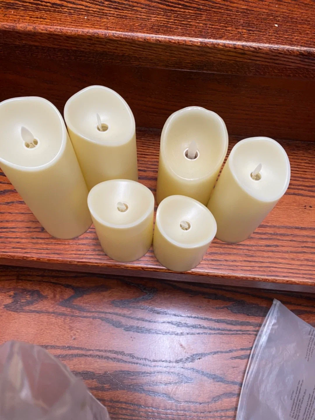 Set of 6 Flameless LED Candles image indicator(3)