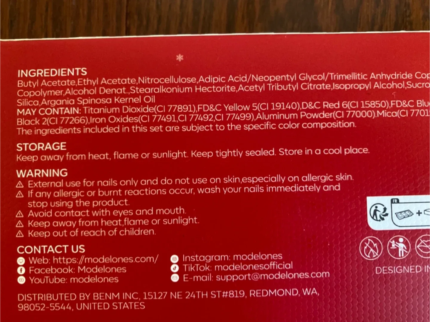 New Modelones Nail Polish Set (6pcs) image indicator(5)