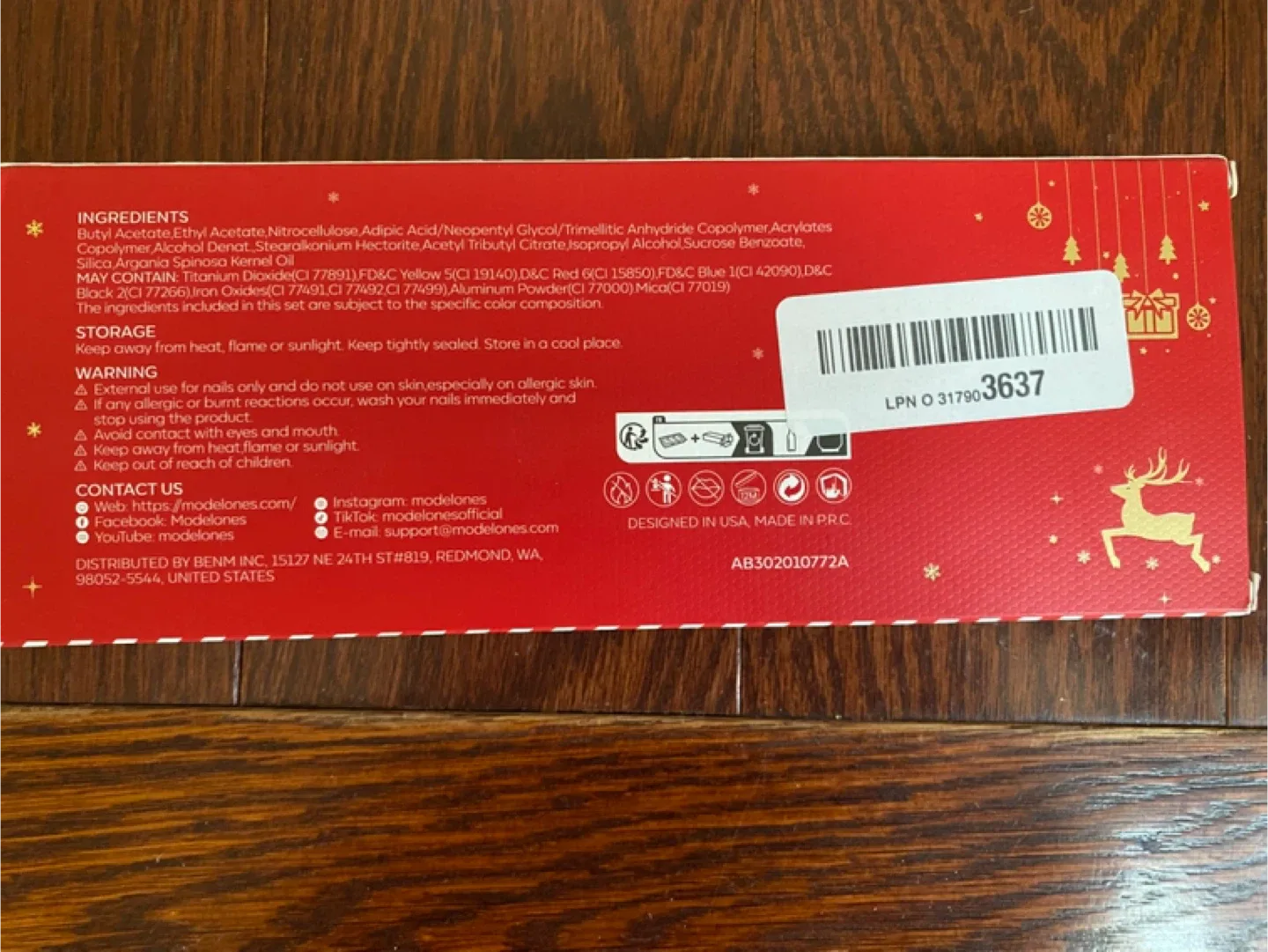 New Modelones Nail Polish Set (6pcs) image indicator(4)