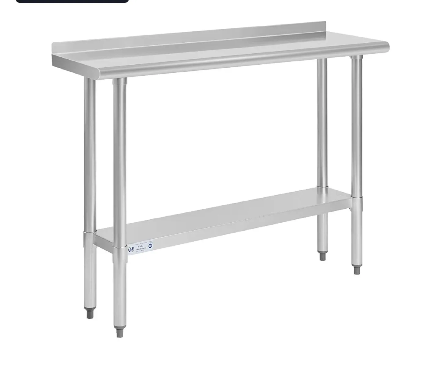 Hally Stainless Steel Table 14"x48"