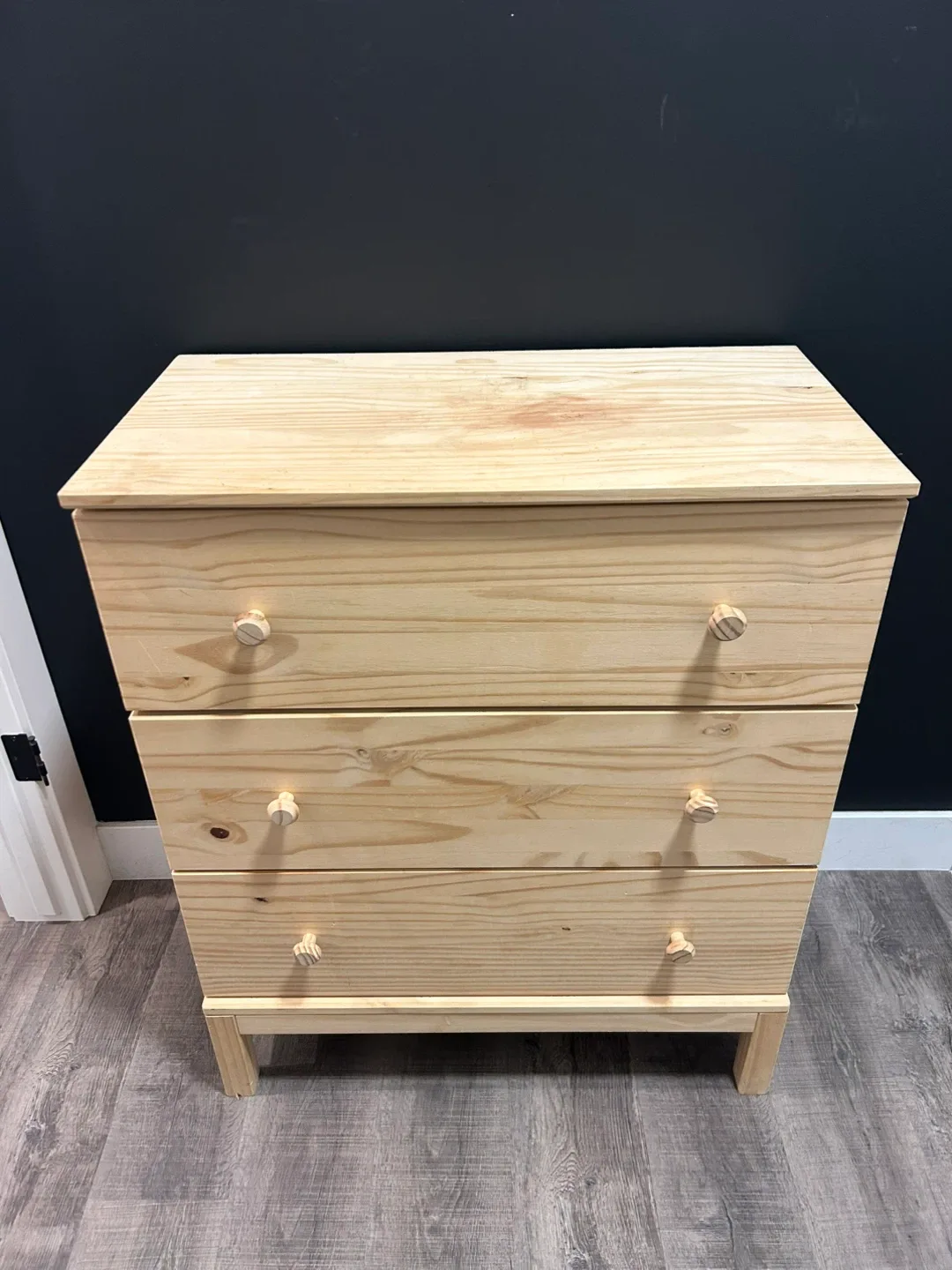 IKEA TARVA wooden dresser 3 drawers