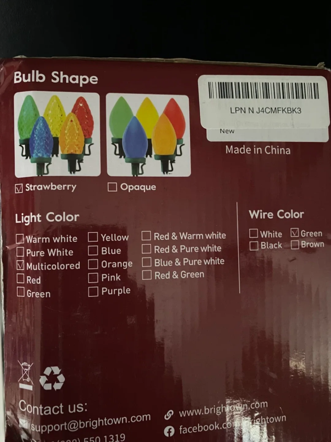 100 Colourful String Lights image indicator(3)