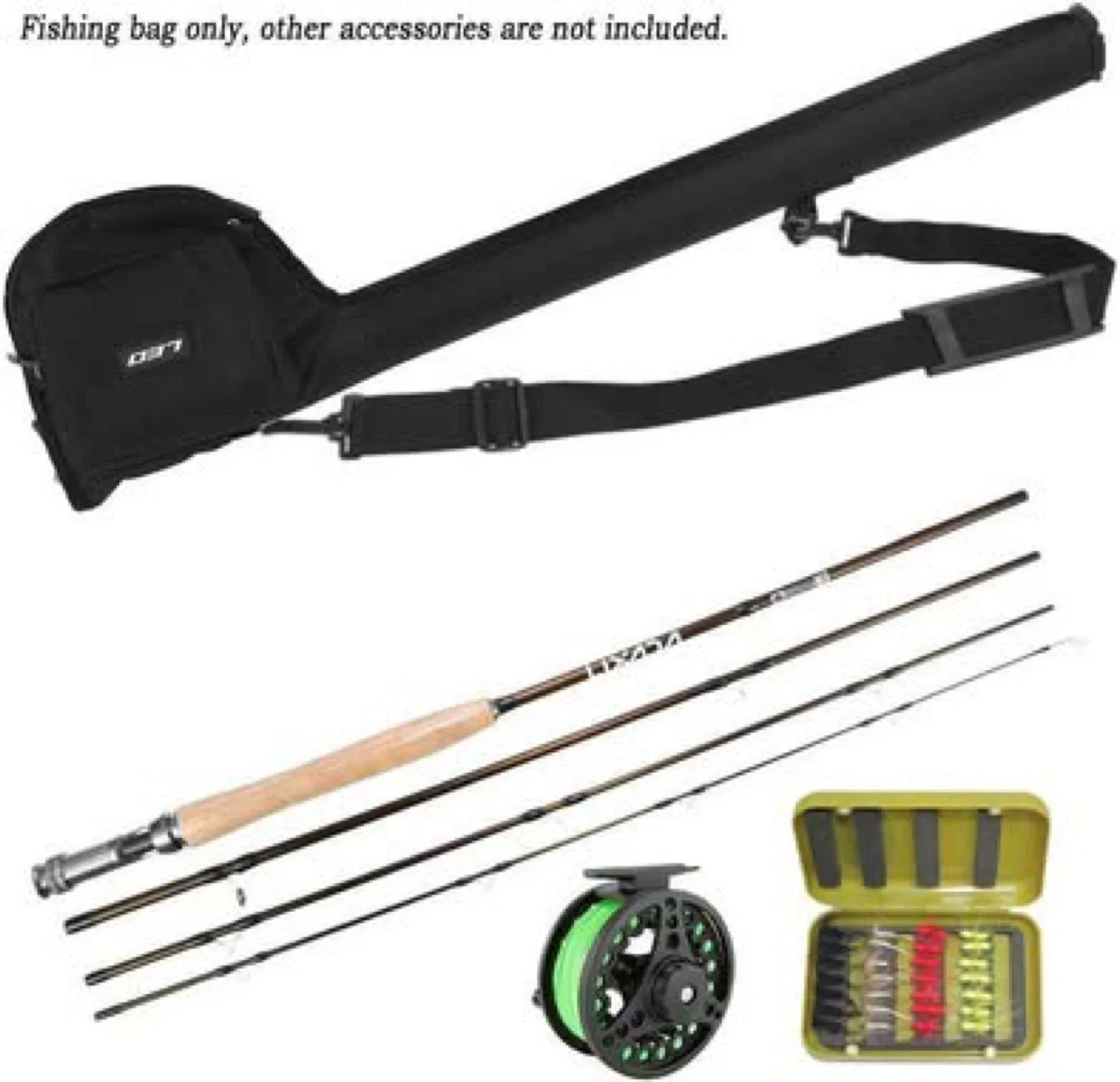 LED Fishing Rod Bag - Black image indicator(2)
