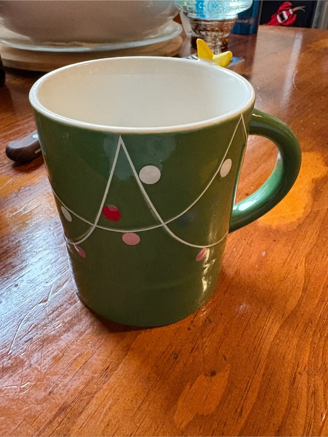 Indigo Green Christmas Tree Mug image indicator(2)