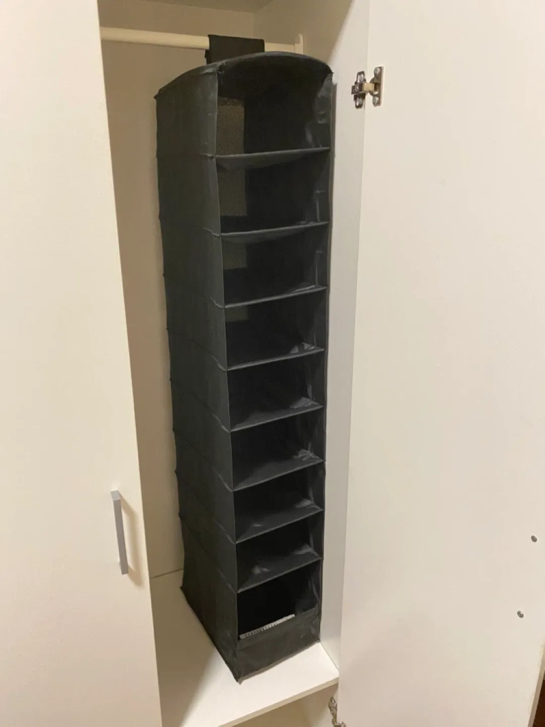 Hanging Closet Organizer - Black