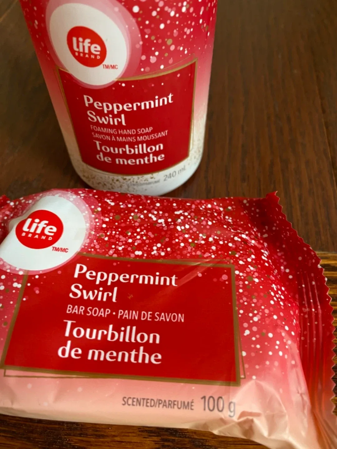 Life Brand: Peppermint Swirl & Warm Vanilla Soap image indicator(6)