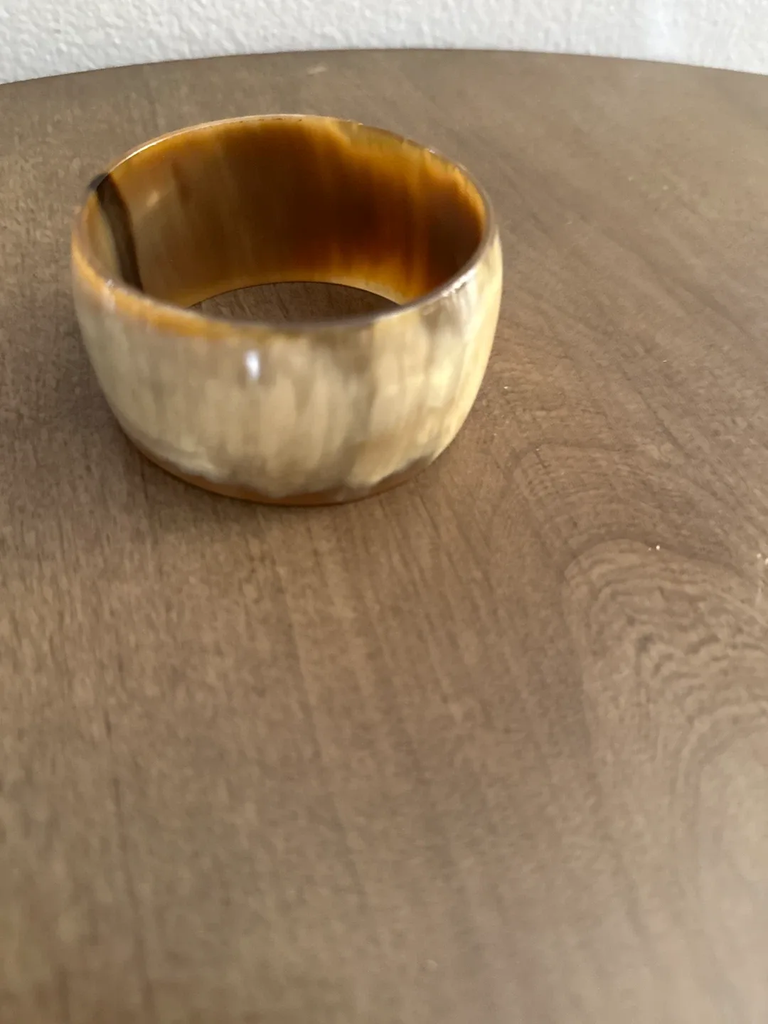 Horn Bangle Bracelet