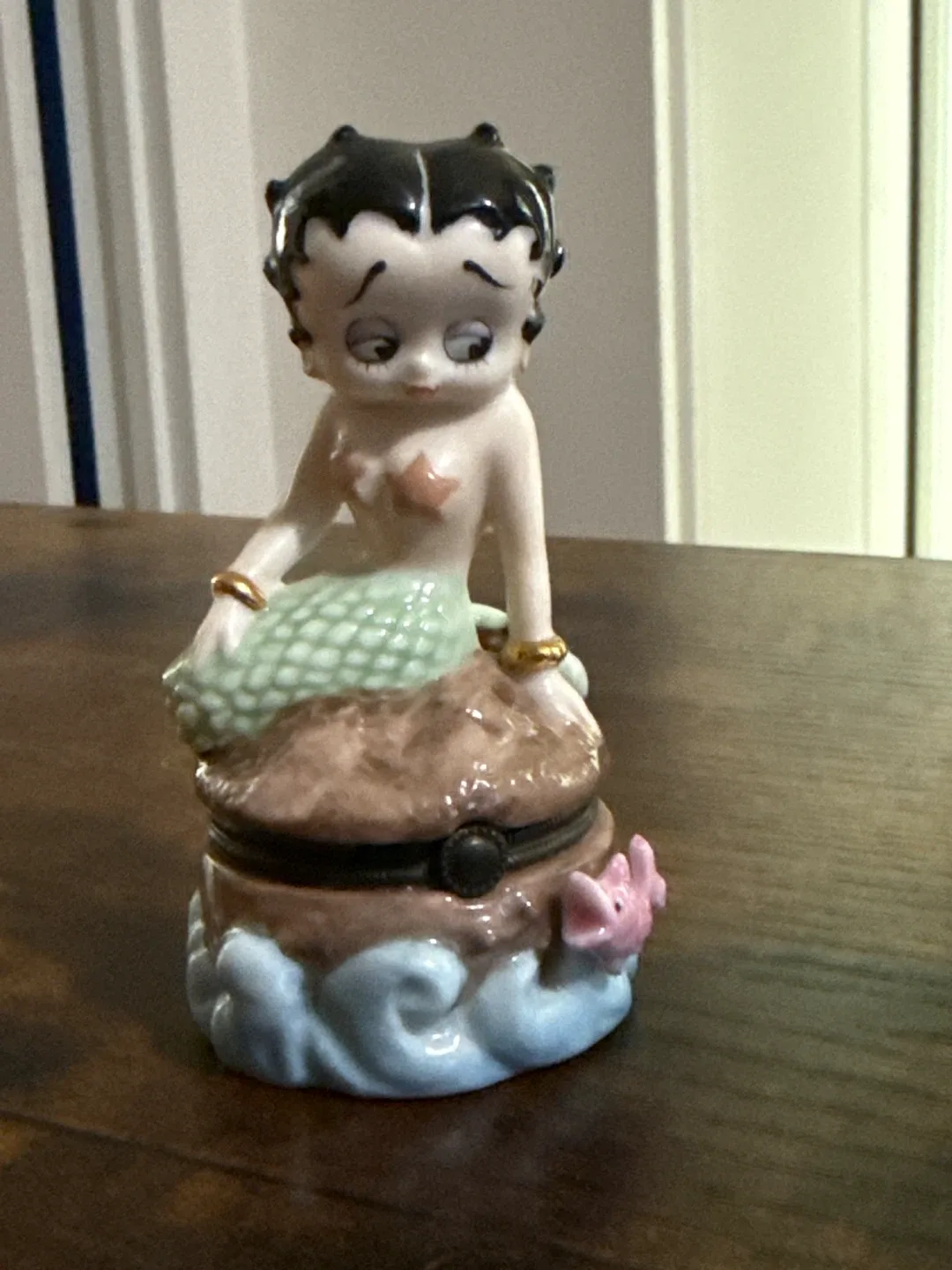 Betty Boop Mermaid Trinket Box
