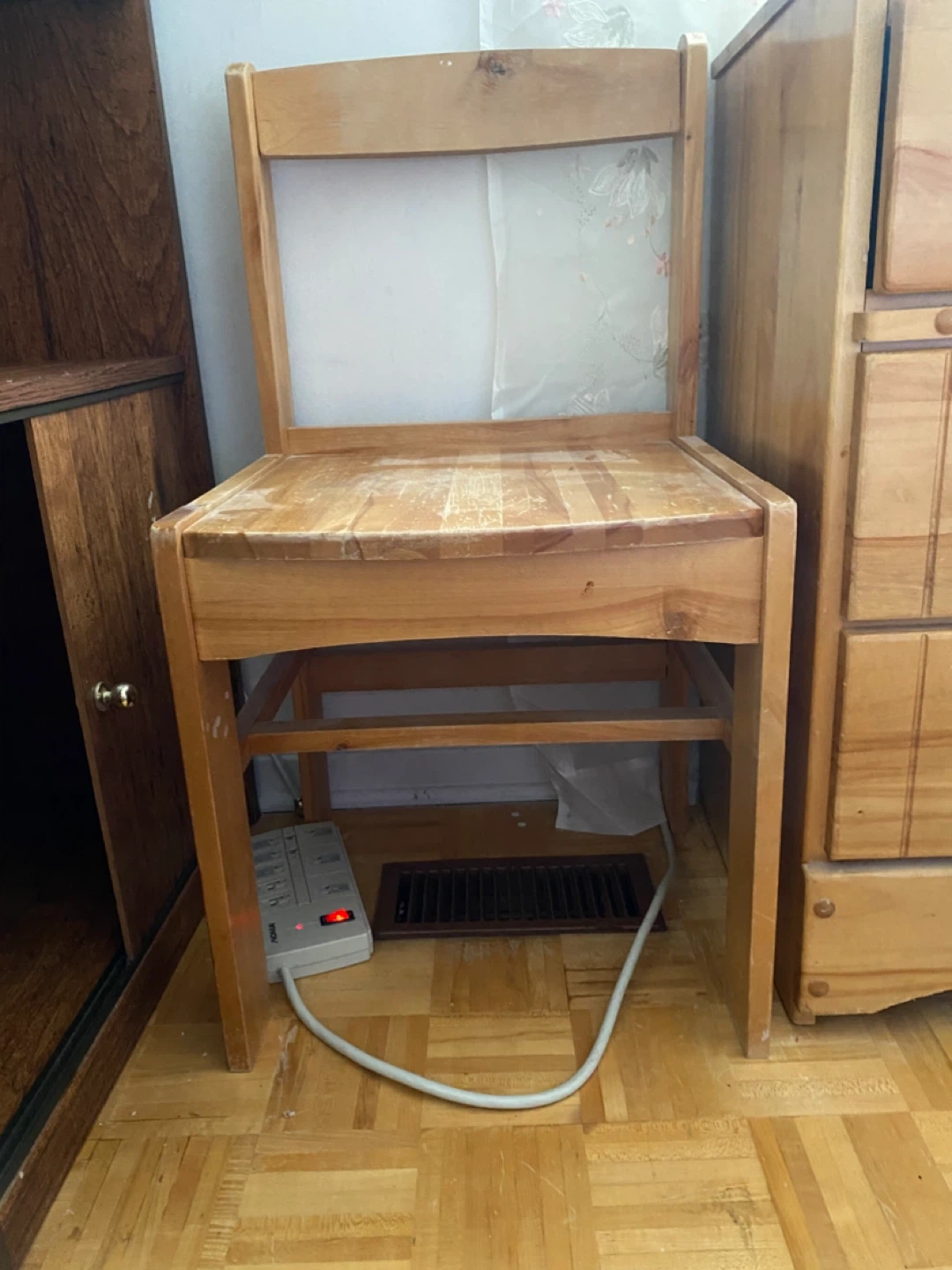 Wooden Desk and Chair Set - photo 2