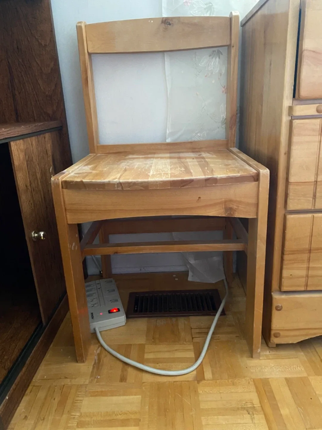 Wooden Desk and Chair Set image indicator(2)