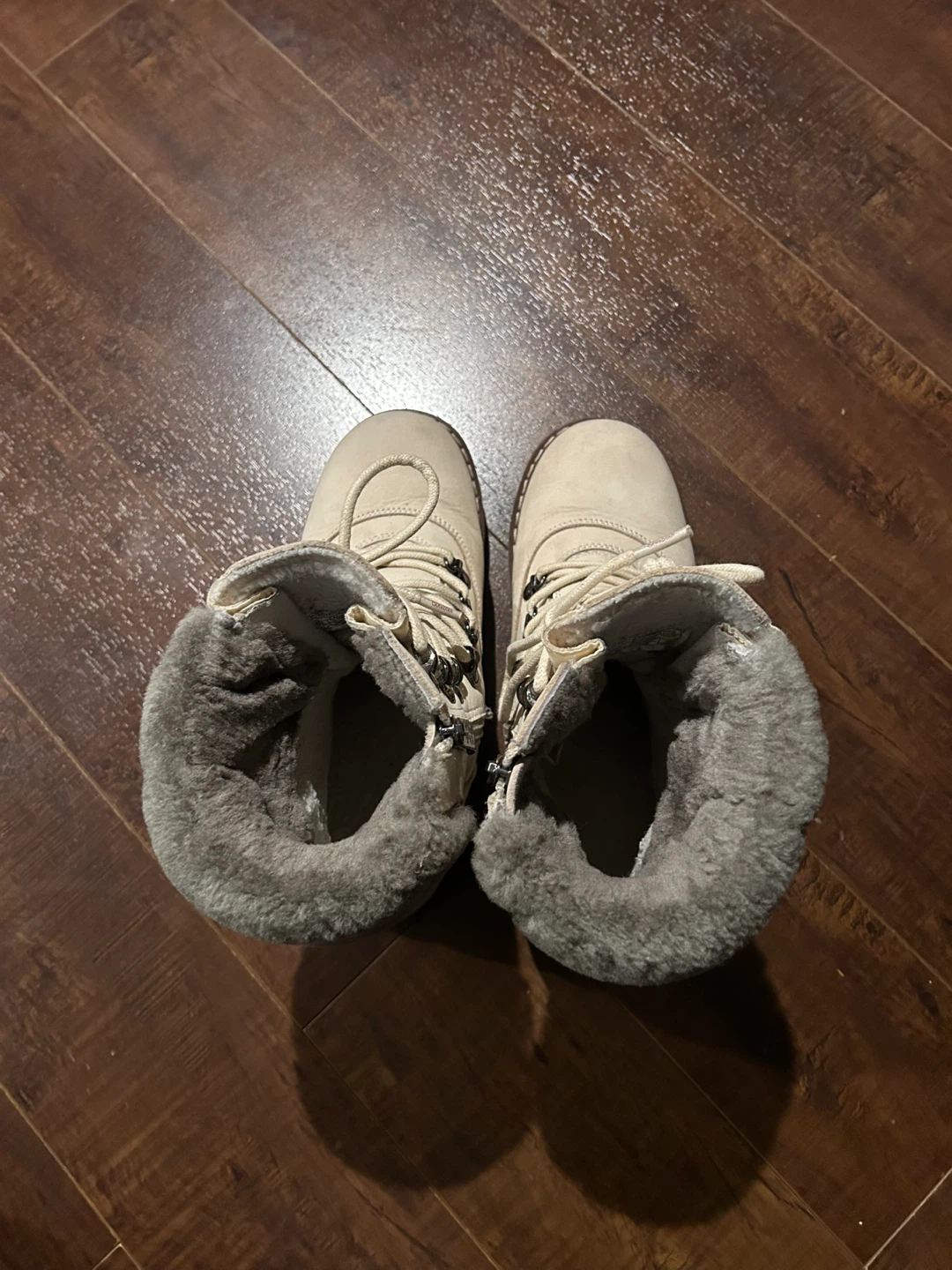 Royal Canadian Cream Winter Boots, Size 7.5 - photo 5