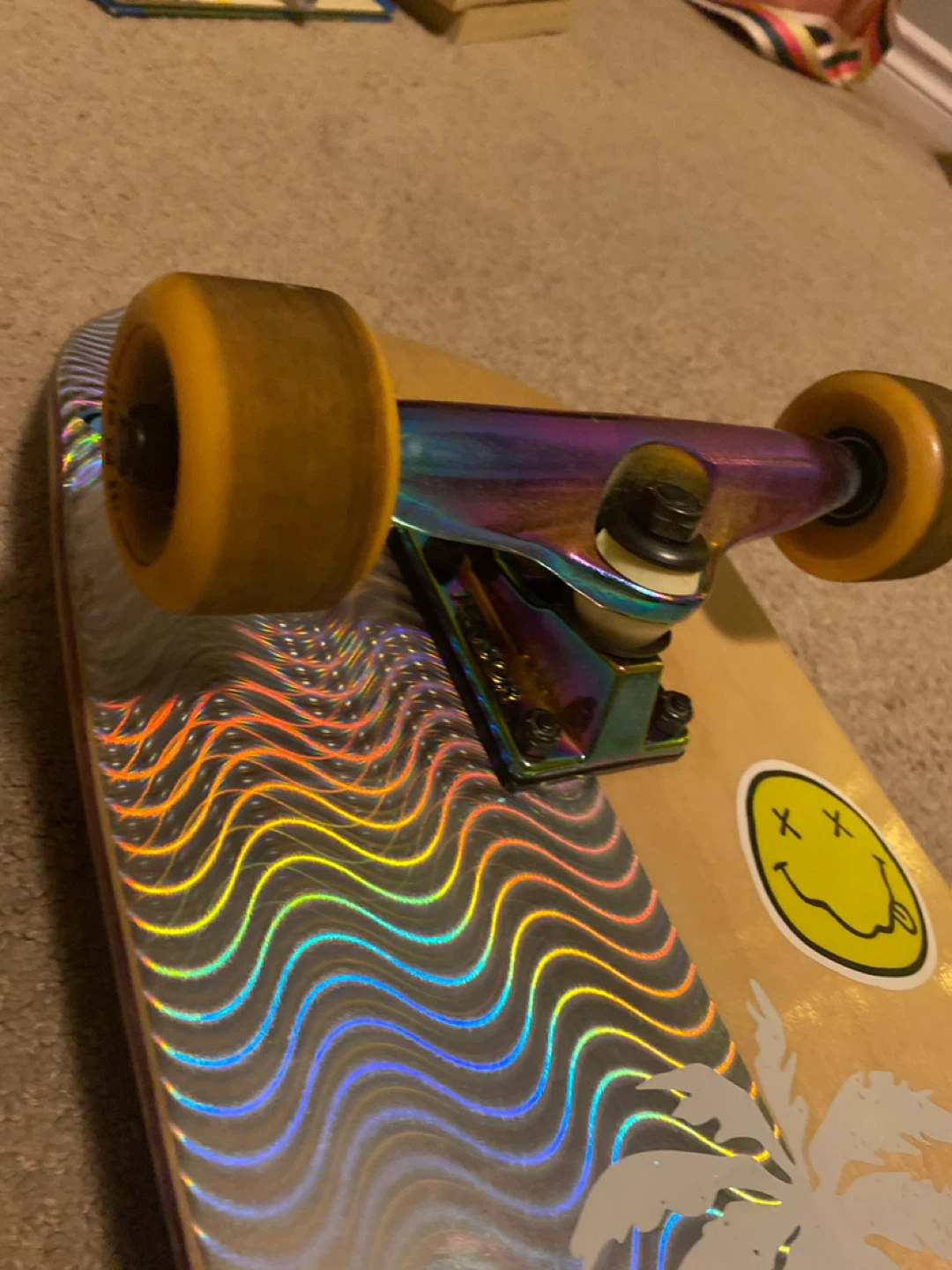 Custom Skateboard with Stickers - photo 5