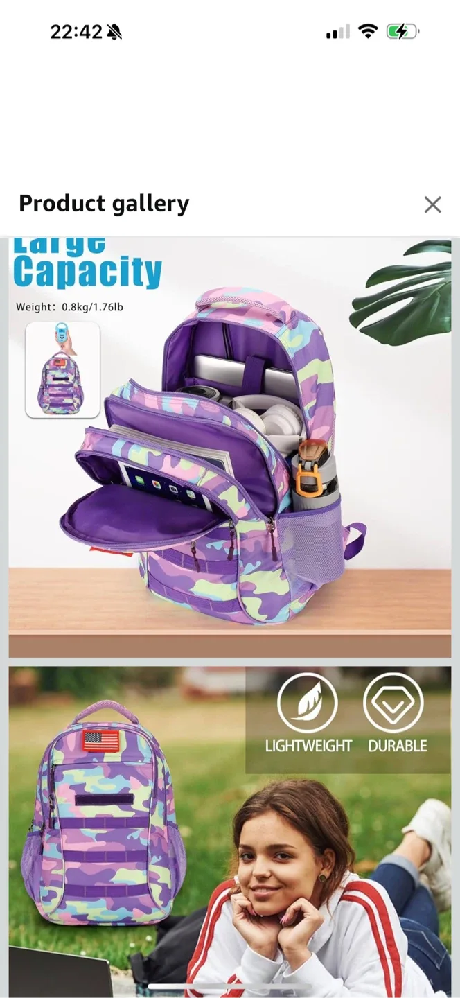 New Camo Backpack - 40L image indicator(5)